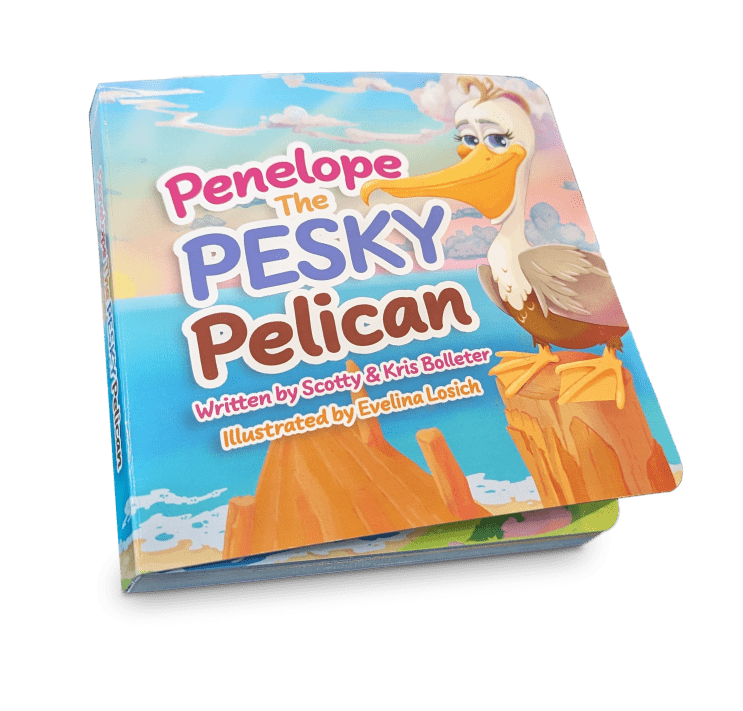 Penelope The PESKY Pelican Book Image